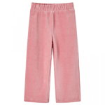Pantaloni de copii din velur, roz, 104, Casa Practica