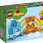 LEGO DUPLO - Primul meu tren cu animale 10955, 15 piese, Lego