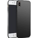Husa ultra-subtire din fibra de carbon pentru iPhone X, Negru - Ultra-thin carbon fiber case for iPhone X, Black, HNN