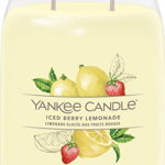 Yankee Candle Lumanare mare Yankee Candle Signature Iced Berry Limonade 567g, Yankee Candle