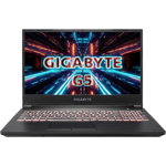 Laptop GIGABYTE Gaming 15.6" G5 MD, FHD 144Hz, Procesor Intel® Core™ i5-11400H (12M Cache, up to 4.50 GHz), 16GB DDR4, 512GB SSD, GeForce RTX 3050 Ti 4GB, Free DOS, Black