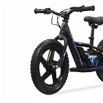 Bicicleta electrica fara pedale, Nitro Bike DIKY 180W 24V Lithium , Roti 16 inch, Albastru