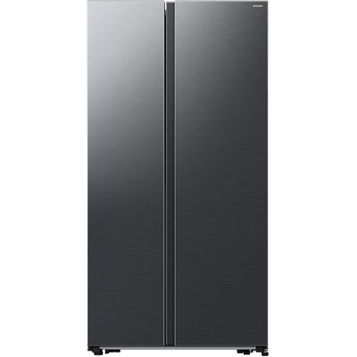 Samsung Combina side by side Samsung RS57DG400EB4EO, 583 l, Clasa E, Full No Frost, All Around Cooling, Compresor Digital Inverter, Smart Things WiFi, AI Energy, H 178 cm, Negru, Samsung