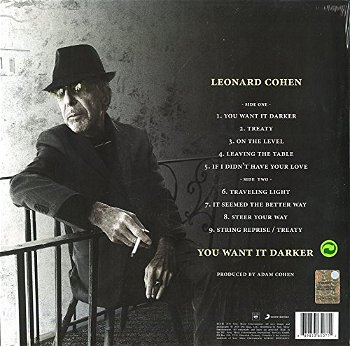 Leonard Cohen - You Want It Darker [LP] (vinyl)