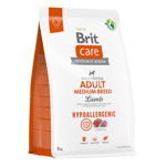 Brit Care Hypoallergenic Adult Medium Breed, M, Miel, hrană uscată monoproteică câini, sistem imunitar & alergii, 3kg, Brit Care