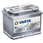Baterie auto Varta D52, Silver Dynamic AGM, 60Ah, 680A, 560901068D852, VARTA