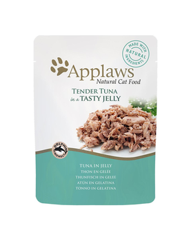 APPLAWS Cat Pouch Jelly 16x70g Tuna Fillet, APPLAWS