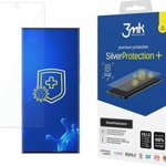 Folie 3mk Silver Protect+, Antimicrobiana, Compatibila Cu Samsung Galaxy S22 Ultra, Transparent, 3MK