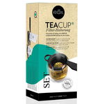 Teacup set, 60 de filtre naturfine pentru ceai + suport de prindere - Riensch&Held, RienschHeld