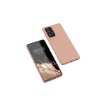Husa Kwmobile pentru Samsung Galaxy A52/Galaxy A52 5G/Galaxy A52s 5G, Silicon, Rose Gold, 54346.237