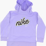 Nike Kids Logo Printed Sweatshirt Culoarea Violet BM8561673