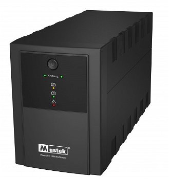 UPS  MUSTEK PowerMust 1590 (1500VA) Line Interactive, IEC/Schuko (include timbru verde 3 lei), nobrand