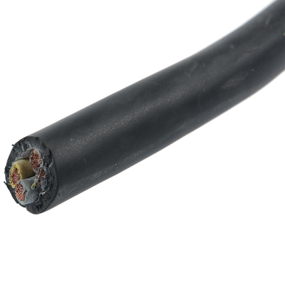 Cablu electric MYYM, H07RN-F, 3 x 1.5 mm², negru, la metru