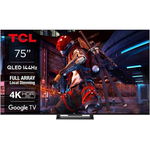 Televizor TCL QLED 75C745 189 cm Smart Google TV 4K Ultra HD 100 Hz Clasa G (Model 2023)