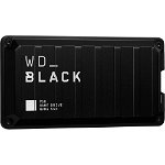 Ssd extern wd black p50, 500gb, negru, usb 3.2