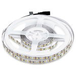 Banda led SMD 3528 V-TAC, lumina neutra(4000K), 8W/m, 800lm/m, 120 leduri/m, 12V, IP20