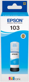 Cartus cerneala Epson 103 EcoTank, acoperire 7500 pagini (Cyan)