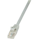Cablu UTP LOGILINK Cat6, cupru-aluminiu, 10 m, gri, AWG24, CP2092U, LogiLink