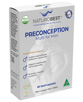 Preconception Multi pentru barbati | 60 capsule | NaturoBest, NaturoBest