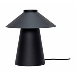 Lampă de masă din metal negru Chipper - Hübsch, Hübsch