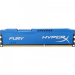Memorie Gaming HyperX FURY Blue 4GB, DDR3, 1600MHz, CL10, 1.5V - 1 din Kit