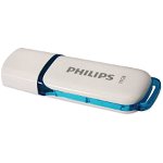 Stick USB Philips FM16FD70B/00, 16GB, Editia Snow, USB 2.0 (Alb/Albastru), Philips