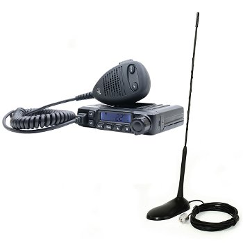 Pachet Statie radio CB PNI Escort HP 6500 ASQ + Antena CB PNI Extra 45, PNI