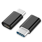 Adaptor Gembird A-USB2-CMmF-01, USB Tip C 2.0 la Micro USB, Negru, Gembird