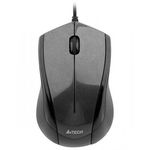 Mouse A4TECH; model: N-400-1; NEGRU; USB, A4TECH