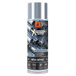 Vopsea spray anticoroziv Dragon Xtreme ZINC-ALU, argintiu, mat, interior/exterior, 400 ml, Dragon