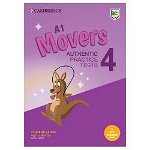 A1 Movers 4 Student's Book with Answers with Audio with Resource Bank Authentic Practice Tests - Paperback brosat - CUP - Art Klett, 