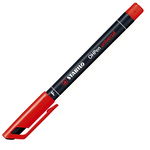 Marker Stabilo Ohpen Universal, varf rotund, 0.7 mm, rosu - Pret/buc, Stabilo