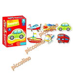 Joc puzzle cu vehicule, 