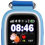 Smartwatch Star, Capacitive Touchscreen 1.22inch, GPS, dedicat pentru copii (Albastru), Star