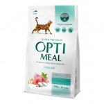 Hrana uscata completa Optimeal pentru pisici sterilizate – curcan si ovaz, 700 g