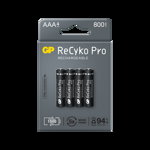Baterie GP ReCyko Pro AAA / R03 800mAh 4 buc., GP