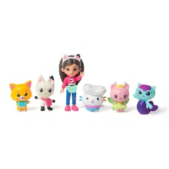 Gabby Dollhouse Filmul Set Figurine Echipa Cat-venture,