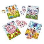 Set 4 puzzle Animale domestice - Melissa  Doug