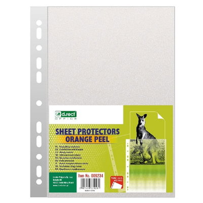 Folie de protectie D-Rect A4 40 microni 100 bucati/set, D.rect