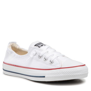 Converse, Tenisi cu talpa joasa Chuck Taylor All Star Shoreline, Alb, 8