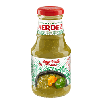 Salsa Verde cu ardei Habanero
