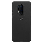 Husa Cover Bumper Sandstone pentru OnePlus 8 Pro Negru, OnePlus