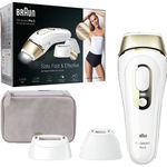 Epilator IPL BRAUN Silk-expert Pro 5 PL5223, 400.000 pulsatii, retea, auriu