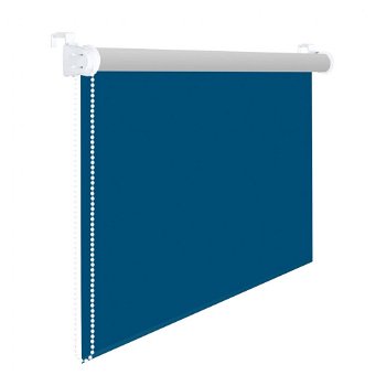 Rulou textil opac, Clemfix Termo-K111, 42 x 160 cm, albastru, Arabesque