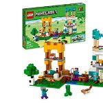 LEGO Minecraft: Cutie de lucru manual 4.0 21249, 8 ani+, 605 piese