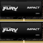 Memorie notebook Kingston FURY Impact, 64GB, DDR4, 3200MHz, CL20, 1.2v, Dual Channel Kit, Kingston