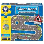 Puzzle gigant de podea traseu masini (20 piese) GIANT ROAD JIGSAW, Orchard Toys