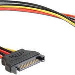 extention cable power SATA 15pin M/F 30 cm, Gembird