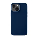 Husa Silicon compatibila Apple iPhone 15 Plus, Soft Matt, Protectie Camera Foto, Albastru