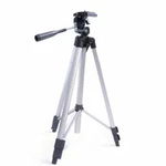 Trepied foto telescopic 330A, 51-134 cm, aluminiu, Gonga® Argintiu